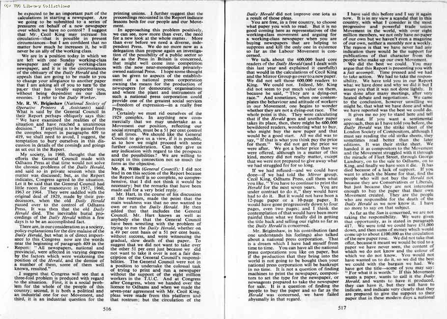 TUC Report, 1964
