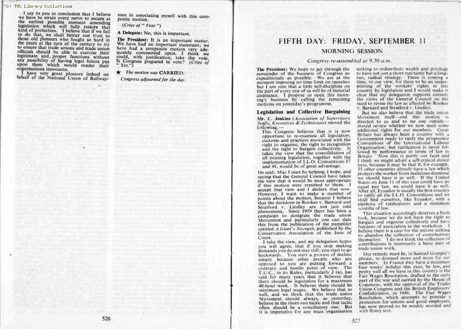 TUC Report, 1964