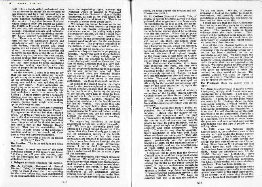 TUC Report, 1964
