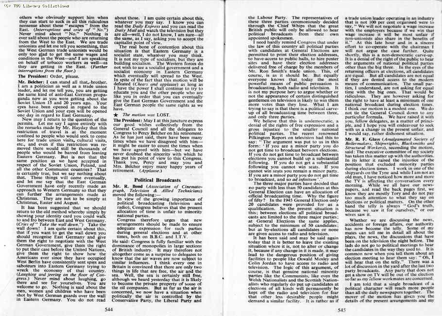 TUC Report, 1964