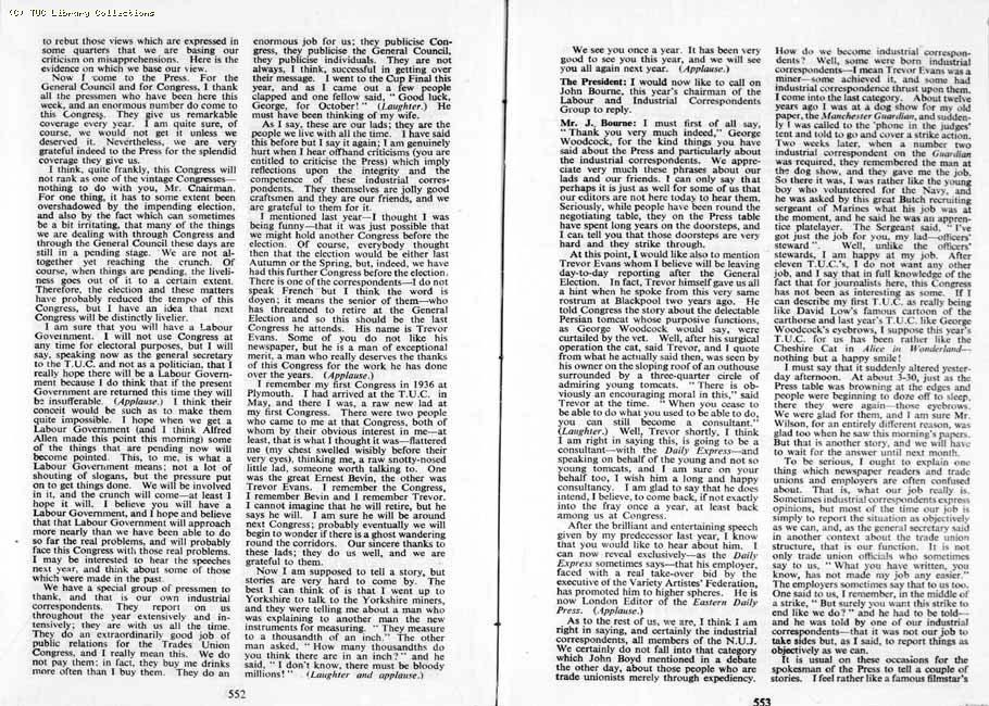 TUC Report, 1964