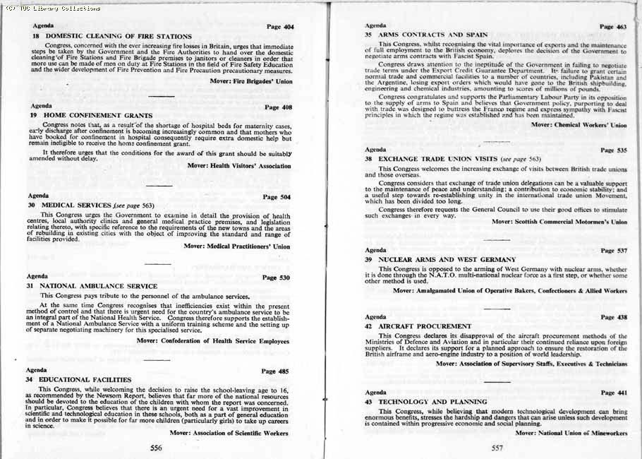 TUC Report, 1964