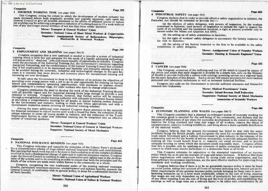 TUC Report, 1964