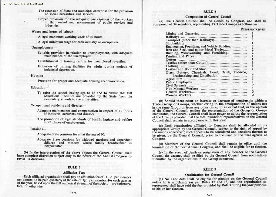 TUC Report, 1964