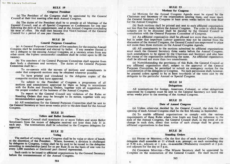 TUC Report, 1964