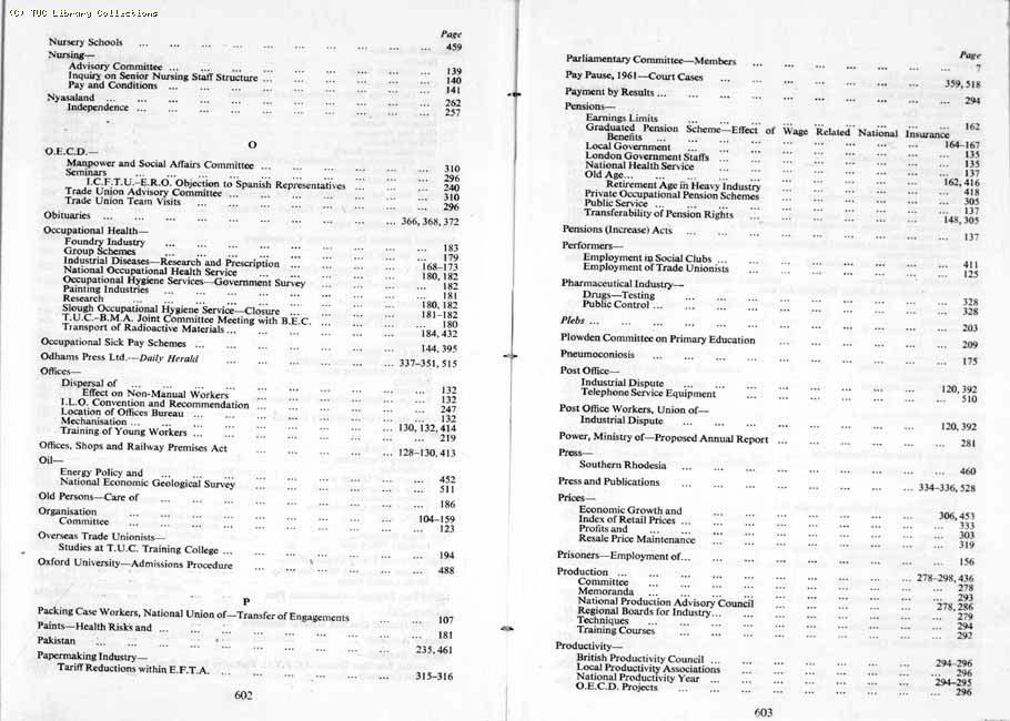 TUC Report, 1964