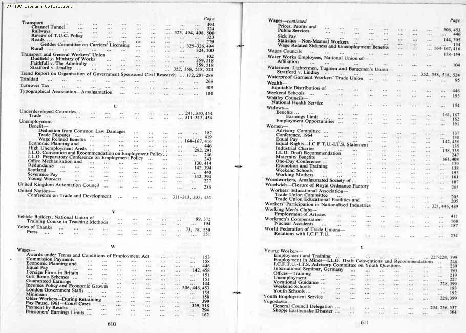 TUC Report, 1964