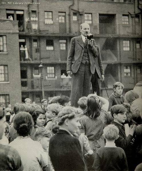 Clement Attlee, 1945