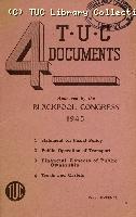 Post-war reconstruction documents - TUC Congress, 1945