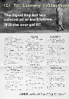 Equal pay - NUPE leaflet 1988