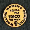 Trico strike badge, 1976