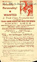 Trade Union Personality Girl contest, Newcastle, c1960