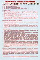 Leaflet - Grunwick Strike Committee, Mass Picket, 17 October (page 2)