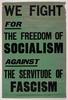 Poster - TUC anti-fascist, 1933