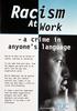 Racism at work - TUC booklet, 2002