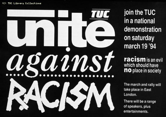 Unite Against Racism demonstration, 1994