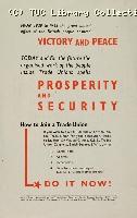 Victory and peace - TUC leaflet, 1946
