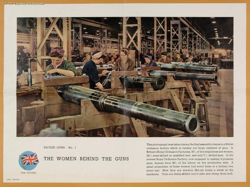Women in arms production, 1940-1945
