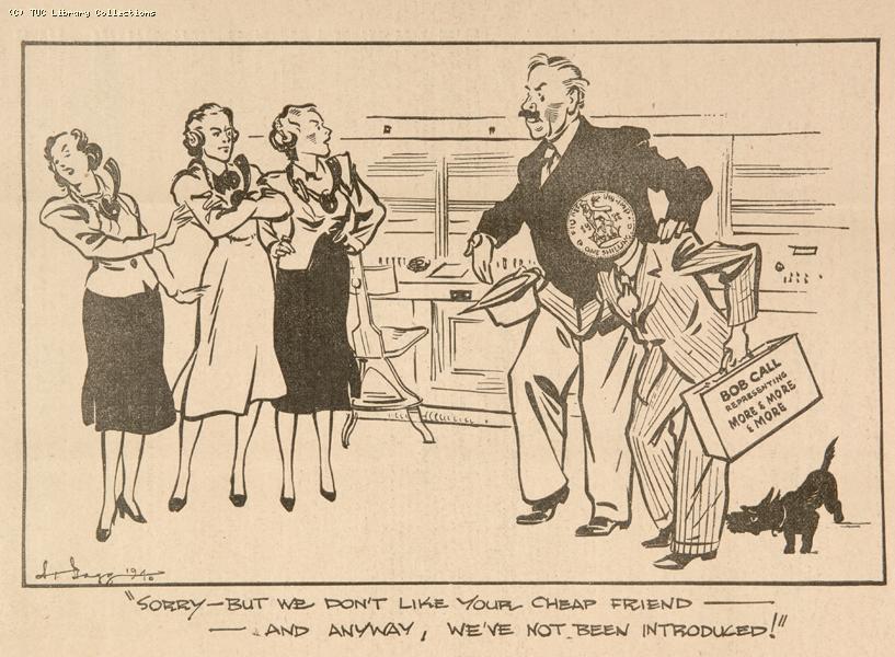 Telephonists' conditions, 1940