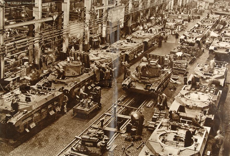 Tank factory. 1940-1945