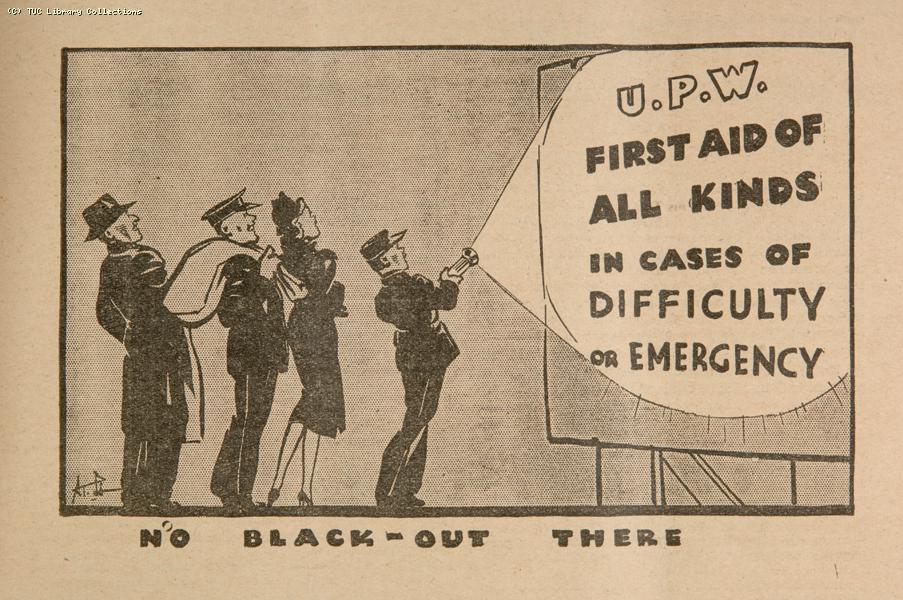 'No black out there', 1939