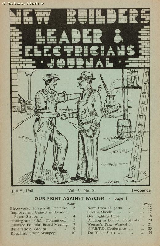New Builders Leader and Electricians Journal, 1941