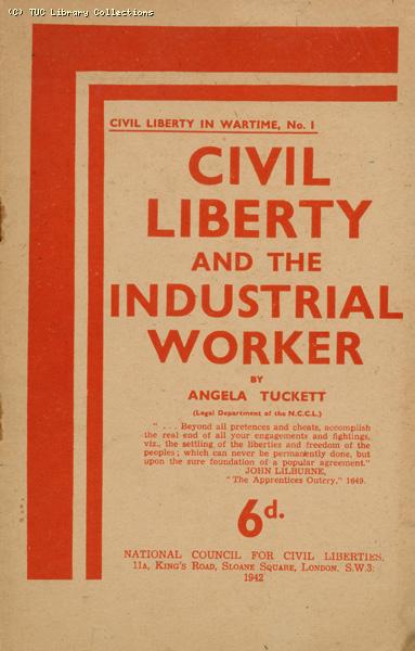 'Civil Liberty and the Industrial Worker', 1942