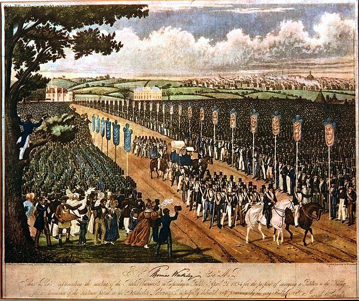Copenhagen Fields Demonstration, 1834